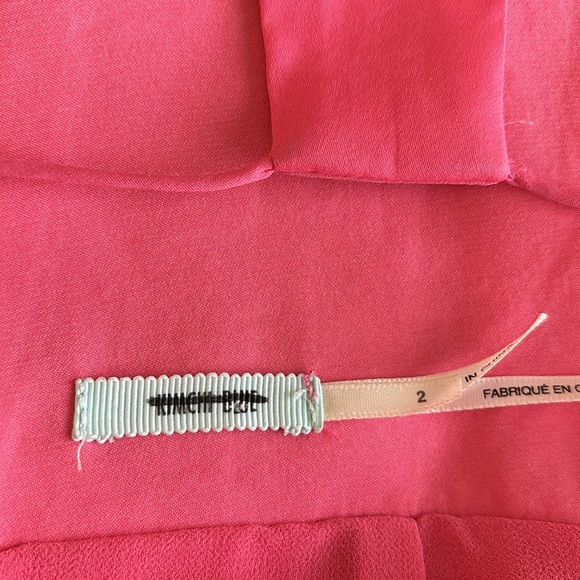 Urban Outfitters Kimchi Blue Women’s Size 2 Coral Midi Dress Handkerchief - Picture 8 of 8